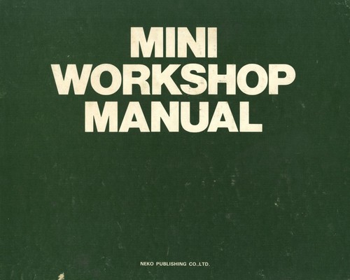 Book mini workshop manual - [book],