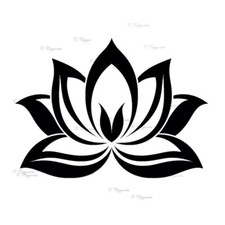 Lotus Flower Vinyl Car Decals