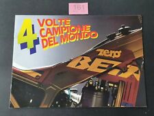 RARE BETA ZERO / SYNT / ST /  ALP MOTORCYCLE BROCHURE MULTILINGUAL 4 x W/CHAMP