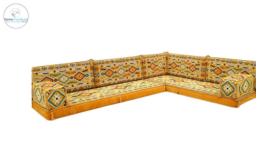 Shaped floor couch arabic - l,