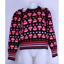 Womens Heart Jumper Size