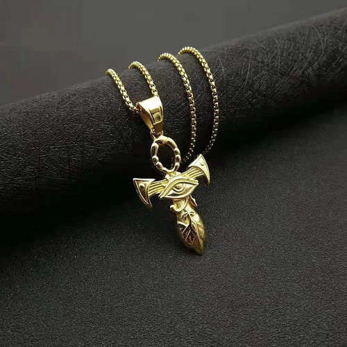 Unique egyptian gold ankh - egyptian,
