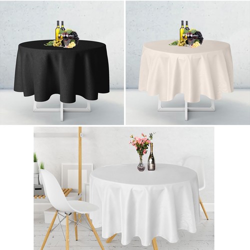 Round dining table - round,