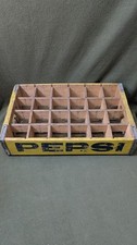 VINTAGE PEPSI Wooden 24 Bottle