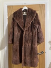 vintage real fur , musquash