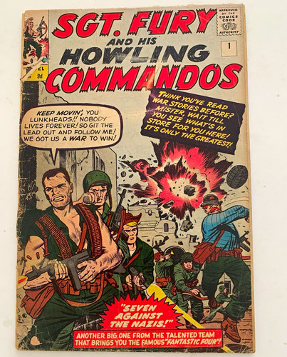 Marvel sgt fury and his - marvel,