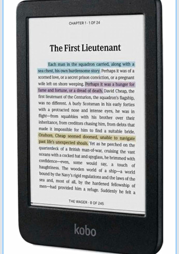 Kobo clara colour - inch, ebook