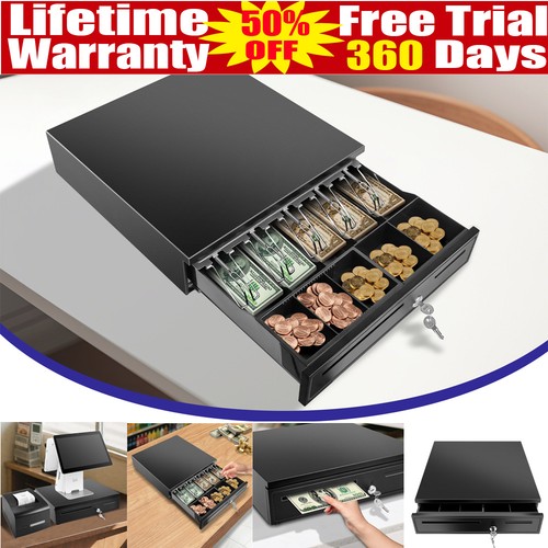 Cash drawer register heavy - cash,