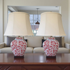 Pair of Chinese Table Lamps
