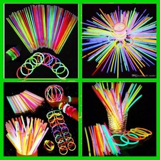 100PCS 8" GLOW STICKS