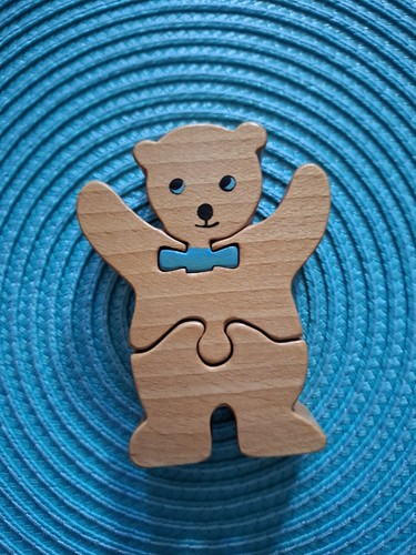 Wooden bear puzzle children - puzzle,