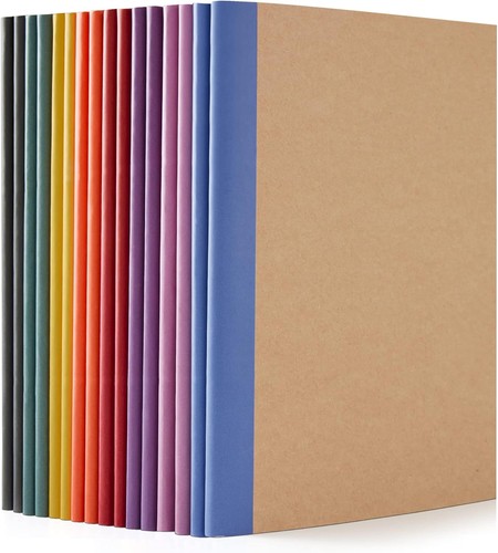 Feela pack kraft notebooks - 16,