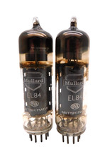 Rare pair mullard el84 6bq5 - mullard,