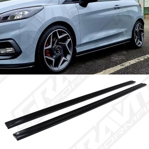 Gloss black side skirts sill - gloss,