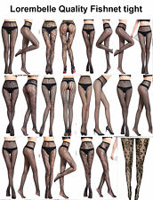 Women's Black lace Patterned sexy Fishnet tights pantyhose hosiery halloween UK