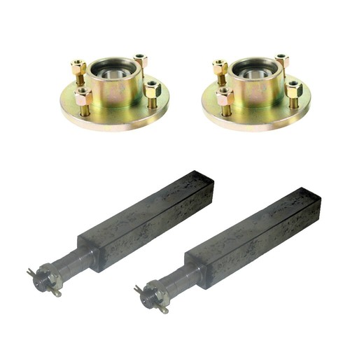 Trailer stub axles and hubs - trailer,