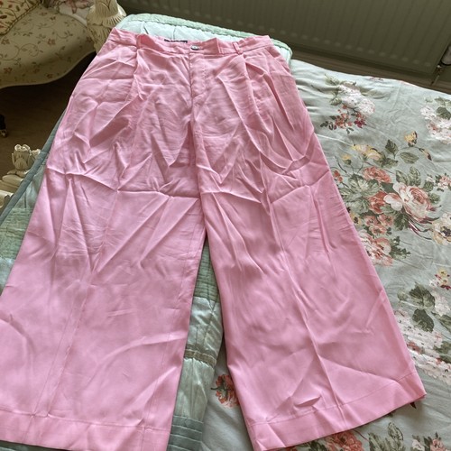 Zara long pink trousers - zara,
