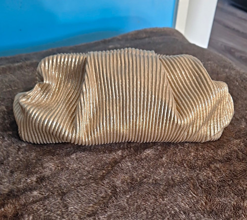 Primark metallic gold - metallic, pleated