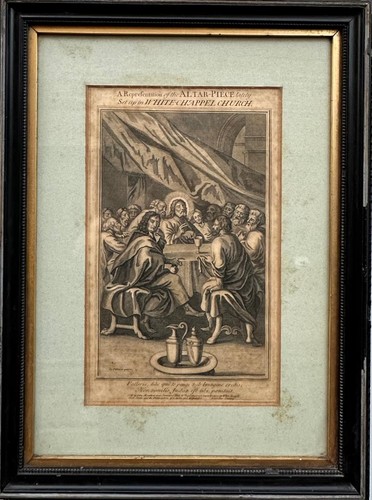 Antique painting late 19th - (late,