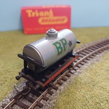 Tri-ang R12 Shell BP Tanker Wagon. Tank. R.12 Hornb Vintage Model Railway Boxed.