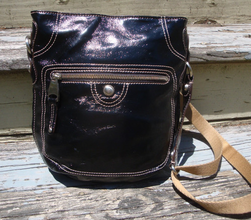 Makowsky black patent - black,