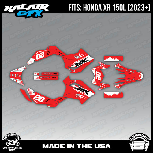 Graphics decal kit for honda - decal,