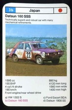 DATSUN 160 SSS RALLY CAR TOP