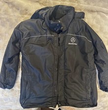 Mercedes Benz Stormtech Jacket Coat detachable inside polyester fleece large 