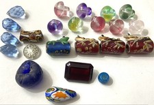 Job Lot Vintage Loose Glass