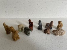 Wade Whimsies 10 assorted including rabbit, owl, seal, badger, squirrel