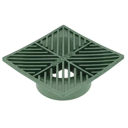 Plastic square drainage - 6, in.