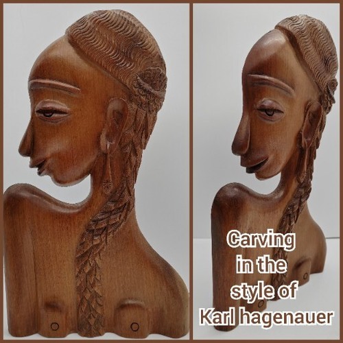 Antique wooden sculpture - antique,