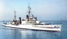 ROYAL NAVY TOWN CLASS CRUISER