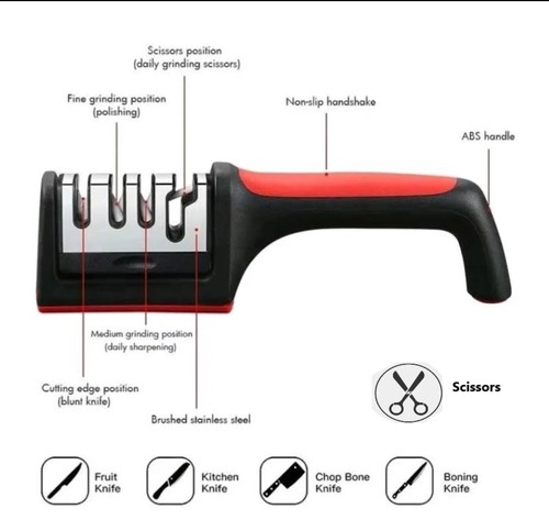 Kitchen segment sharpener - 4-segment,