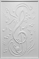 Hand made plaster wall art