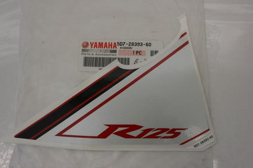 Left cockpit fairing - left, decal