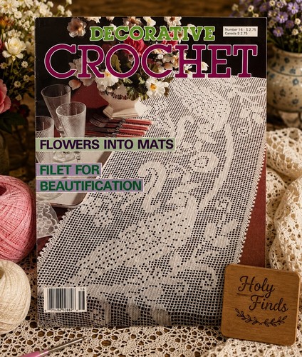 Vintage decorative crochet - decorative,