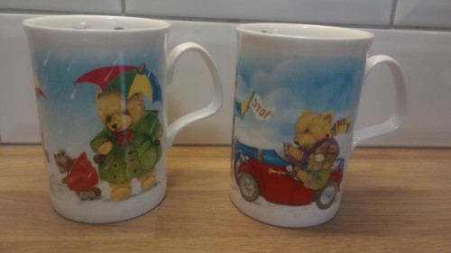 Royal kirkham teddy - bear, mugs