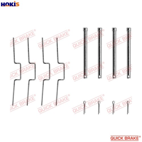 Accessory kit disc brake pad - kit,