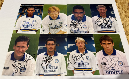 Signed 1993 1995 leeds - signed,