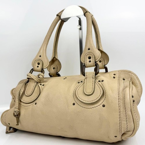 Chloe paddington beige leather - chloe,