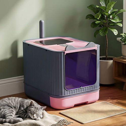 Cat litter box sterilizer - litter, w/uv