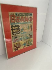 The Beano Comic Framed September 17th - 1977 Vintage Comic 35 x 28cm Nice Gift