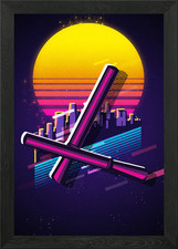 Police framed wall art poster - wall,