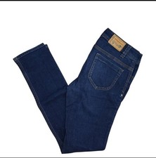 Diesel Thanaz J Jeans Slim Skinny Fit Stretch Dark Blue Wash W30 L32 Size 14Y