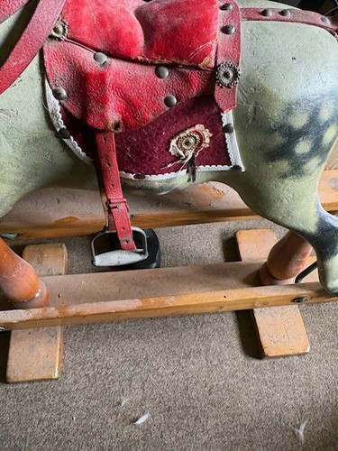 Beautiful antique rocking - antique,
