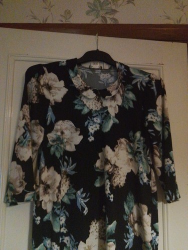 Women floral top - floral, size