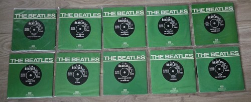 The beatles 45s vinyl - the,