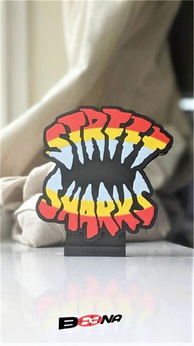 Street sharks logo - street,