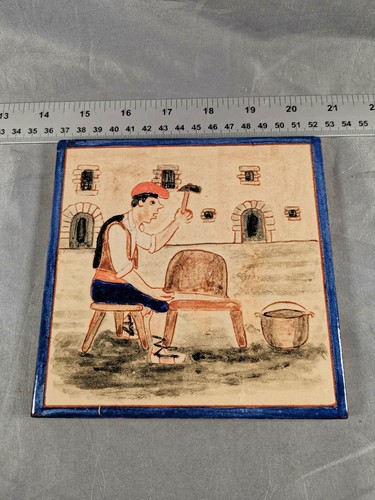 1800 spanish tile folk - 1800's,